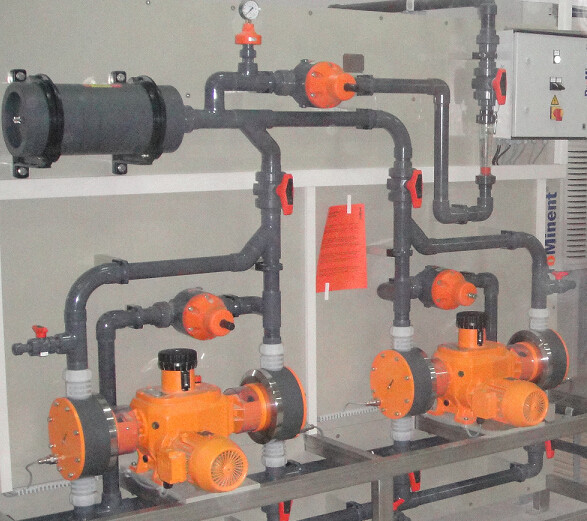 Generación in situ grande automática del hipoclorito de sodio 1 - 20