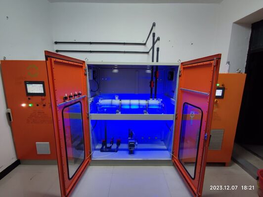 Fully automatic electrolytic saltwater sodium hypochlorite generator