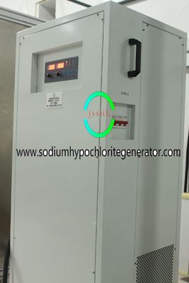 Automatic sodium hypochlorite generator system for sewage disposal