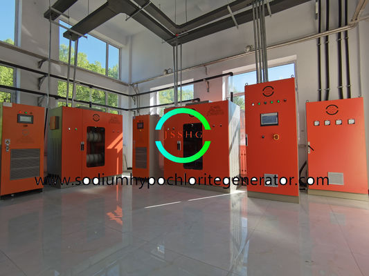 Automatic sodium hypochlorite generator system for drinking water