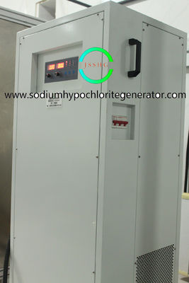 Automatic sodium hypochlorite generator system for sewage disposal