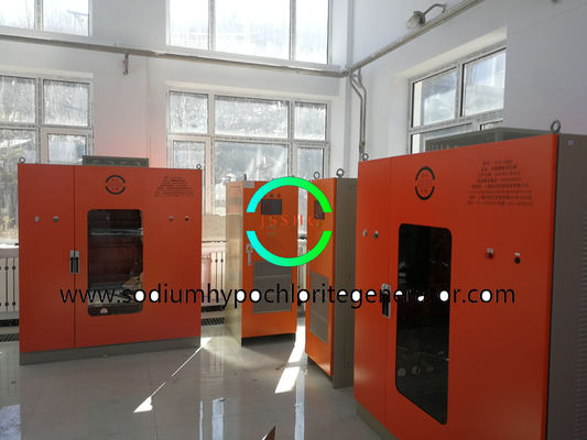Large automatic sodium hypochlorite generation