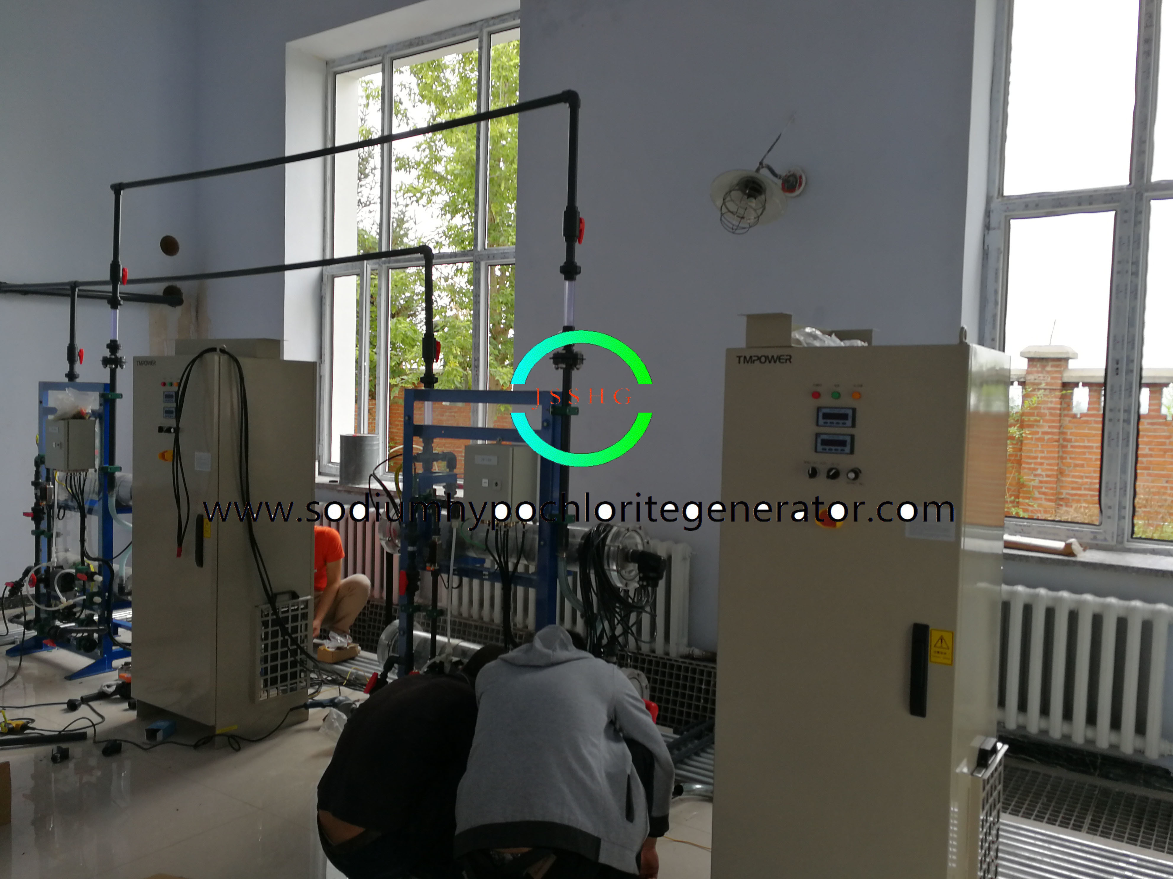 Automated Bleaching Sodium Hypochlorite Drinking Water / Sodium Hypochlorite Plant