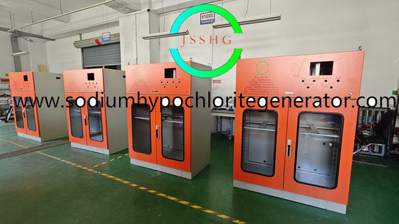 500 g/h Sistema de generación de hipoclorito de sodio in situ para desinfección con cloro utilizado